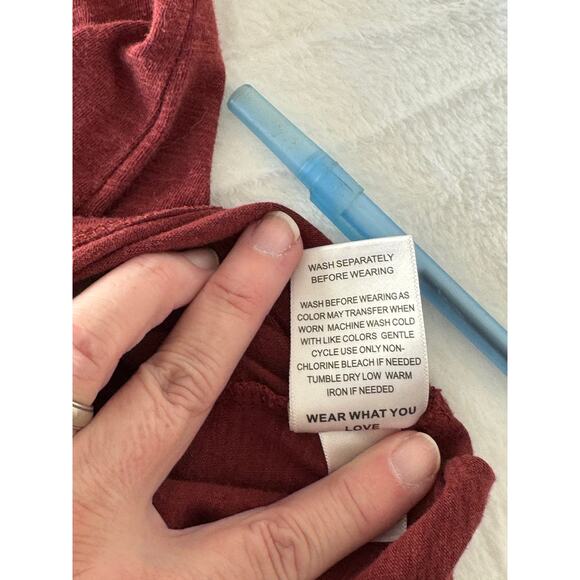 Torrid Super Soft Lace Sleeve Henley Top – Size 3 - Picture 6 of 8